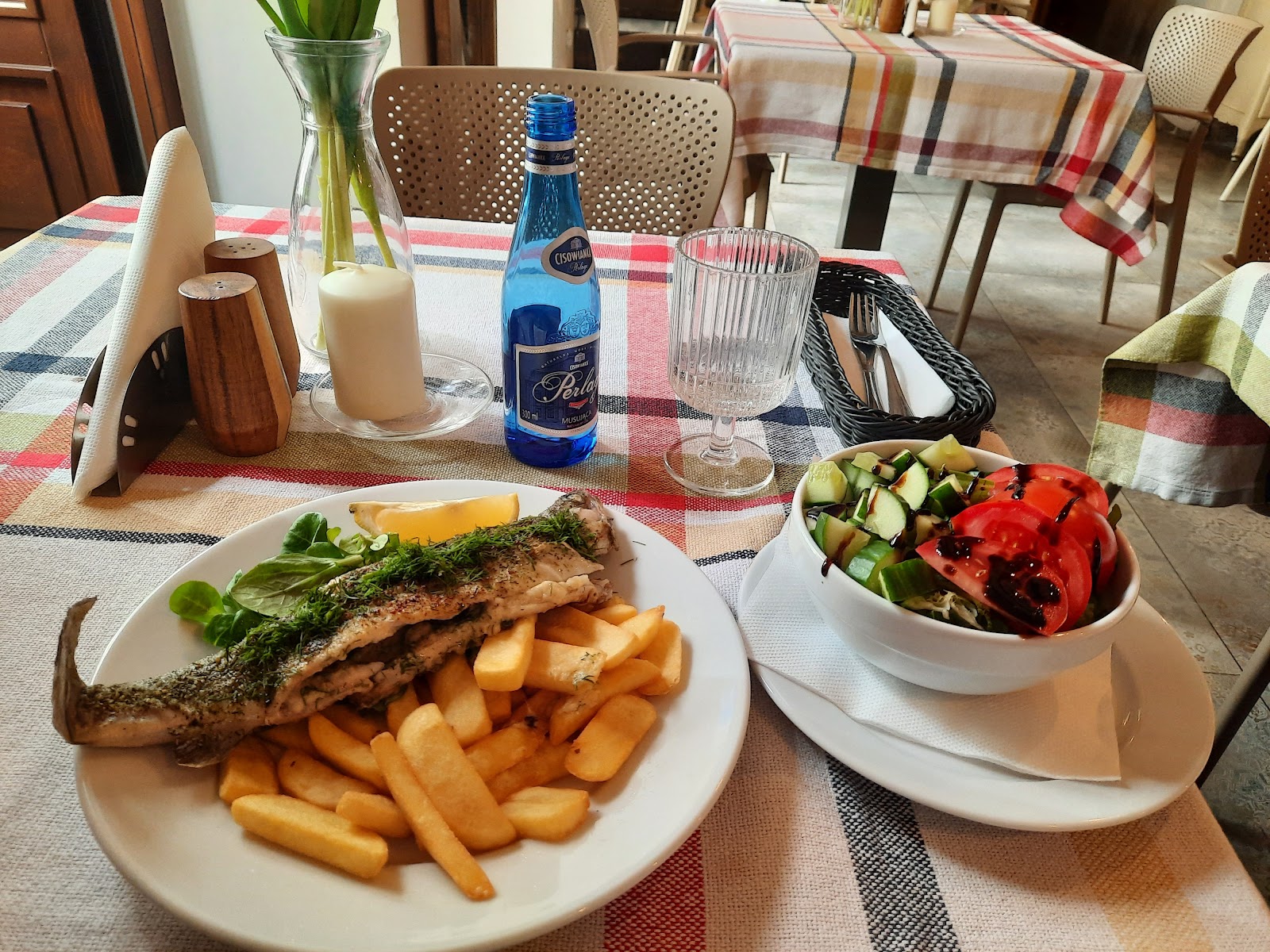 Polski talerz obiadowy